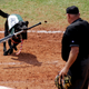 Illustration for article titled Bat Fetching Sports Dog Retires After 649 Consecutive Games